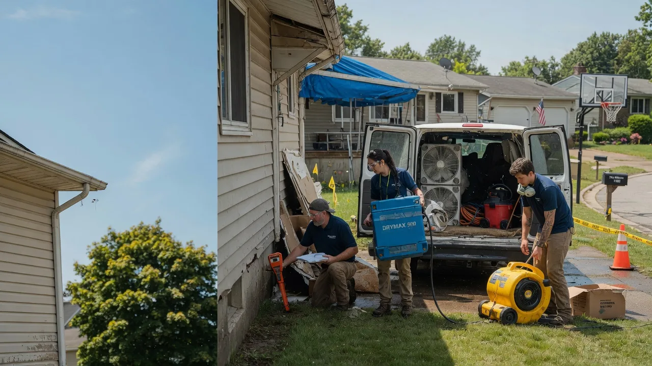 Ceiling Leak Cleanup in Memphis, MI near me